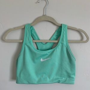 Turquoise Nike Sports Bra